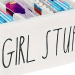 Feminine Hygiene Organizer - Wooden Material Construction, Lightweight Portable Design, Versatile Storage Solution, Discreet Holder for Personal Items | Assor Napkin Holder