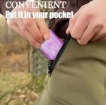 On-the-Go Portable Hygiene & Personal Care Kit, All in one Travel Essentials with Hand Sanitizer, Hand Cream, Paper Soap, Wet Wipes, Disposable mask Perfect as a gift (Grape hand care set 3pcs)