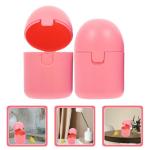 VALICLUD Period Cup Storage Box 2pcs Pink Case for Women’s Personal Supplies, Female Items Cleaner Suitable for Hygiene and Travel Use