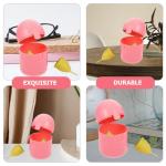 VALICLUD Period Cup Storage Box 2pcs Pink Case for Women’s Personal Supplies, Female Items Cleaner Suitable for Hygiene and Travel Use