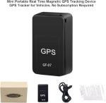 GPS Tracker for Car No Subscription, Mini GPS Tracker Real Time Vehicles Locator, Magnetic Anti-Theft Micro Vehicle Tracking Device with App for Cars, Kids, Elderly, Pets, Wallet, Luggage