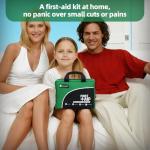 General Medi 160 Piece Compact First Aid Kit Bag - Including Cold (Ice) Pack, Emergency Blanket, Moleskin Pad,Perfect for Travel, Home, Office, Car, Camping, Workplace (Green)