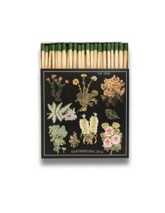 Curator Home Luxury Gift Long Safety Matches I Stylish Square Matchbox (Floral)