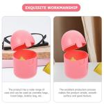 VALICLUD Period Cup Storage Box 2pcs Pink Case for Women’s Personal Supplies, Female Items Cleaner Suitable for Hygiene and Travel Use