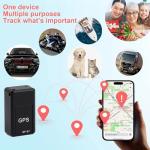GPS Tracker for Car No Subscription, Mini GPS Tracker Real Time Vehicles Locator, Magnetic Anti-Theft Micro Vehicle Tracking Device with App for Cars, Kids, Elderly, Pets, Wallet, Luggage