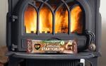 ZIP Natural Starter Log, 16 Pack, Individually Wrapped, Smokeless Instant Light, Sustainably Sourced, Fuel For Wood Burner, Stove, Indoor Fire, Chiminea or Firepit, Suitable for Smoke Control Areas