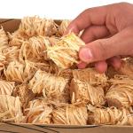 Flamers Natural Wood Wool Firelighters 500 Value Pack – Fire Lighters for Wood Burner, Open Fires and Fireplaces – BBQ starter – Fires starters- Made by us in the UK