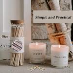 Match Striker Paper Circle Match Striker Stickers Bumble Pattern Match Strike Paper with Adhesive Pre-Cut in Circles for Easy Match Lighting Craft Projects