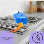 Pack of 5, Multipack Large BBQ Lighters Refillable Safety Gas with Assorted Colours Suitable for Kitchen, Barbecue, Candles, Camping, Cooking, BBQs, Fireworks etc