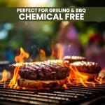 Green Olive Firewood - Wood Wool Firelighters - Pack of 24 Natural Firelighters for Wood Burners, Pizza Oven, Campfires Log Burners - BBQS Fireplace Stove Lighters