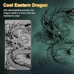 Gifts for Him Men: Electric Arc Plasma Dragon Lighter, Portable Rechargeable USB C Lighter Windproof and Flameless for Outdoor Camping Hiking, Cool Gadgets for Men