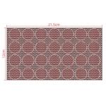 Match Striker Paper Circle Match Striker Stickers Bumble Pattern Match Strike Paper with Adhesive Pre-Cut in Circles for Easy Match Lighting Craft Projects