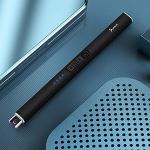 SUPRUS Electric Lighter Arc Windproof Flameless USB Rechargeable Lighter with Safety Lock for Candle BBQ Camping (Black)