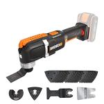 WORX WX696.9 Sonicrafter Cordless Oscillating Multi-Tool, Power Share, Variable Speed with Accessories, 18V (20V Max), Without Battery & Charger