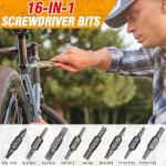 BIBURY Multitools, Multi Tool Foldable Pliers with Upgraded Scissors and Screwdriver Set, Stainless Steel Multitools, Ideal for Camping, Outdoor, Repairing -Gift for Dad Men -Titanium Plating Gold Pro