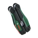 Bosch 16-in-1 Multi-Tool (Multipurpose Tool for DIY, Outdoor and Camping; Stainless Steel; Locking Function; Softgrip; 16 Functions: Pliers; Cutter; Screwdriver; Knife; Saw, etc.)
