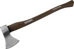 Roughneck ROU65673 Traditional Hickory Handle Axe, Drop Forged, Heat Treated Steel with Protective Canvas Sheath - 1.25kg (2¾lbs)