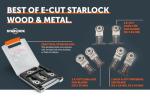 FEIN Multitool Saw Blade Best of E-Cut SL Starlock Plunge-Cut Saw Blades Oscillating Quick Release Saw Blades For Metal & Wood Suitable For Ryobi, Milwaukee, Bosch, Dewalt, Rockwell, Makita and More