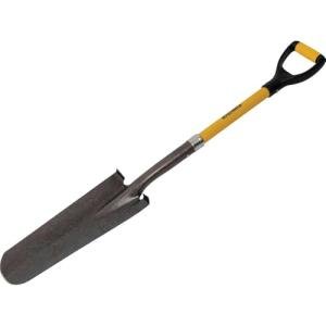 Roughneck ROU68238 Drainage & Post Hole Shovel 1070mm/42 inch, Black