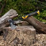 Roughneck ROU11070 Gorilla V-Series Axe 0.6kg/1¼lbs, Black Yellow