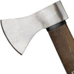 Roughneck ROU65673 Traditional Hickory Handle Axe, Drop Forged, Heat Treated Steel with Protective Canvas Sheath - 1.25kg (2¾lbs)