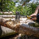 Roughneck ROU11070 Gorilla V-Series Axe 0.6kg/1¼lbs, Black Yellow