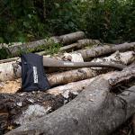 Roughneck ROU65673 Traditional Hickory Handle Axe, Drop Forged, Heat Treated Steel with Protective Canvas Sheath - 1.25kg (2¾lbs)