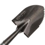 Roughneck Gorilla Sharp-Edge Micro Shovel, Heavy-Duty Round Blade, Short Shaft for Slicing, Digging & Opening Bulk Bags in Small, Compact Spaces – 690mm (27”)