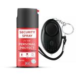 Self-Defence Spray with LOUD personal Alarm | UK Legal Spray | Foul smelling Criminal Identifier | Red Dye, UV | VORNN Personal Safety Marker for Men & Women (1x Spray 1x Alarm)