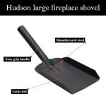 JVL Hudson Large Fireplace Shovel Black 11.340
