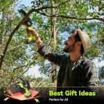 Supstable Mini Chainsaw 6 Inch, Electric Chainsaw Cordless, Battery Powered Chain Saw with Oiler, 2pcs 2000mAh Batteries, Small Handheld Garden Saws for Tree Branch Wood Cutting, Gifts for Men Women