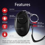 VORNN Self-Defence Spray | UK Legal Spray | Foul smelling Criminal Identifier | Red Dye, UV | Quick Access Keychain for Personal Safety for Men & Women (1x Spray 1x Alarm 1x Reflector)