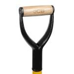 JCB 230-210 x 305mm Professional Tapered Mouth Site Master Shovel, Heavy-Duty Steel Blade for Home Improvement, Snow, Coal, Work, Trenches, Tarmac, Mixing Concrete