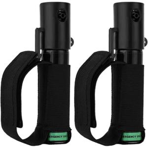 UK Legal 2in1 Self-Defence Spray + Criminal Identifier 2 UNITS. UK Police used brand TiW TW1000. Legal Alternative to Taser, Mace, Pepper Spray. 20mL FARB-GEL with Holster, Pocket Clip, Safety Trigger