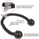 Yes4All SX2G Tricep Rope, 68.6 cm - Black