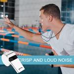 Liwein 25Pcs Coach Whistle, Sport Whistle with Lanyard Stainless Steel Whistle Referee Whistle Metal Whistle for School Sports Training Football Emergency Survival Coach Whistle (25)