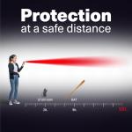 VORNN Self-Defence Spray | UK Legal Spray | Foul smelling Criminal Identifier | Red Dye, UV | Quick Access Keychain for Personal Safety for Men & Women (1x Spray 1x Alarm 1x Reflector)