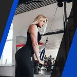 Yes4All SX2G Tricep Rope, 68.6 cm - Black