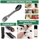 WOWOSS 36Pcs Outdoor Tool Kit– Outdoor Gear for Camping, Hiking & Outdoor Adventures, Camping Gear Accessories for Hiking Preparedness