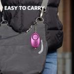 Personal Alarms For Women - 3 Pack Reusable Police Approved 150DB LOUD Security Alarms Keychain with LED Light, Small Personal Safety Alarm for Women Girls Kids and Elderly