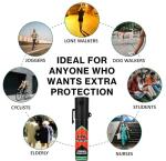 UK Legal 2in1 Self-Defence Spray + Criminal Identifier 1 UNIT. UK Police used brand TiW TW1000. Legal Alternative to Taser, Mace, Pepper Spray. 20mL FARB-GEL with Holster, Pocket Clip, Safety Trigger