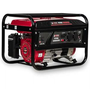 Excel Power 3kW Open Frame Petrol Generator Recreational Camping And Medium Duty Professional Work 2 Year Warranty