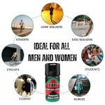 FARB-GEL Self-Defence Spray and Criminal Identifier. (5 UNIT Family Pack). UK Police used brand TiW TW1000. UK Legal alternative to Pepper Spray, Taser, Mace. For Women and Men. Made in Germany.