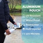 Aquatabs Water Purification Tablets 3.5 MG x 50, Water Filter System for Drinking While Hiking, Backpacking, Camping, Emergencies, Survival Kits, and Home-Use.1 Tablet Cleans 500ml - 1 litre (1)