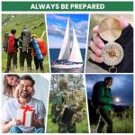 WOWOSS 36Pcs Outdoor Tool Kit– Outdoor Gear for Camping, Hiking & Outdoor Adventures, Camping Gear Accessories for Hiking Preparedness