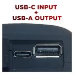 Status IONOS Multifunctional Portable Wind Up Radio, FM/AM/WB, Solar and Hand Crank Powered, 3 LED Torch and USB Charging, 4.5Hr Playtime, Emergency and Outdoor Essential, Black, ALMERE1PKB6