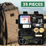 WOWOSS 36Pcs Outdoor Tool Kit– Outdoor Gear for Camping, Hiking & Outdoor Adventures, Camping Gear Accessories for Hiking Preparedness
