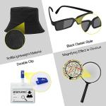 BTHRORO Detective Costume Set for Kids, View Glasses Detective Hat Magnifying Glass Kids Detective Kit Detective Costume Accessories Set for Role Play Costume Outfit Dress up Party Supplies Accessory