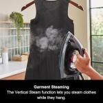 Morphy Richards Power Steam Elite + Steam Generator Iron, Ceramic Non-stick Soleplate, 310g Steam Boost, 200g Steam Output, 6 Bar, Auto Clean, 1.3L Water Tank, 1.8m Cord, 2400W, Black/Red, 332013