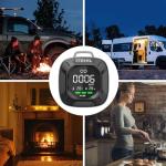 Portable Carbon Monoxide Detector, Mini 3-in-1 CO Detector for Travel & Camping, Camping Carbon Monoxide Detector for RV Car